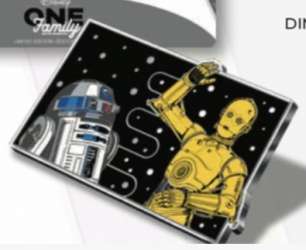 One Family 2022 Pin Celebration - Pin Pals - R2-D2 and C-3P0 Set - DSUS