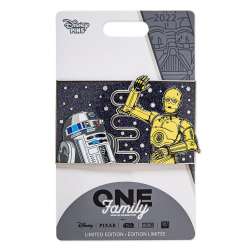 One Family 2022 Pin Celebration - Pin Pals - R2-D2 and C-3P0 Set - DSUS