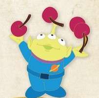 36022 - (PTD) Pin Trader's Delight Series - Little Green Man - Disney Studio Store Hollywood / Soda Fountain alternate image