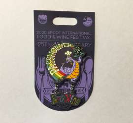 36060 - EPCOT International Food & Wine Festival 2020 - Figment Annual Passholder Exclusive - Walt Disney World alternate image