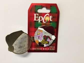 64081 - EPCOT Holidays Around The World 2016 - Holidays Around the World Logo - Figment - Walt Disney World alternate image