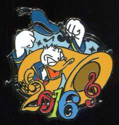 Donald with Tuba