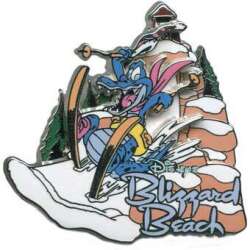 WDW - Disney's Blizzard Beach Water Park - Skiing Alligator