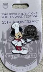 36033 - EPCOT International Food & Wine Festival 2020 - Chef Mickey Mouse - Walt Disney World alternate image