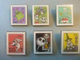 54258 - Hot Topic - The Nightmare Before Christmas 13¢ Stamps - Unopened Box - Disney Licensed alternate image