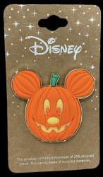54293 - BoxLunch - Halloween - Mickey Mouse Jack-o’-Lantern Glow-in-the-Dark - Disney Licensed alternate image