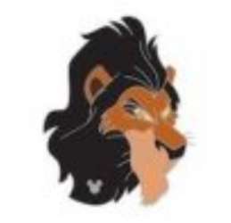 36778 - WDW Hidden Disney Series: The Lion King Heads - Scar COMPLETER - Walt Disney World alternate image