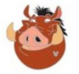 36777 - WDW Hidden Disney Series: The Lion King Heads - Pumbaa - Walt Disney World alternate image