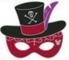 36807 - WDW Hidden Disney Series 2020: Carnevale Masks - Dr. Facilier - Walt Disney World alternate image