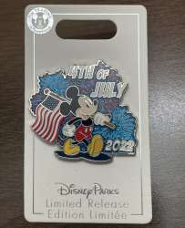 4th of July/Independence Day - 2022 Mickey and fireworks - MLT