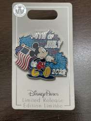 4th of July/Independence Day - 2022 Mickey and fireworks - MLT