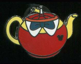 2014 Hidden Mickey - Alice in Wonderland Teapots - Tweedle Dee &amp; Tweedle Dum - DLR