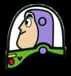 Hong Kong Toy Story Hidden Mickey - Buzz Lightyear in Profile - HKDL