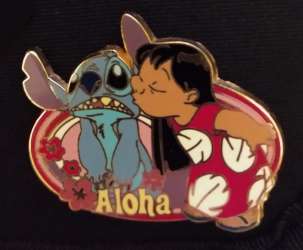 Lilo Kissing Stitch - Aloha