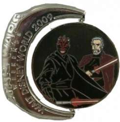 Star Wars Weekends 2009 - Symbol - Sith Darth Maul and Count Dooku - WDW