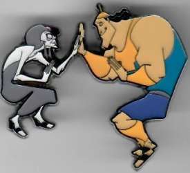 36819 - Hot Topic - Disney - Yzma & Kronk Jumping - Loungefly alternate image