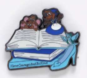 Loungefly - Disney Princess Sidekick Blind Box - Cinderella Mary, Suzy &amp; Perla - Have Courage and Be Kind - LFLY