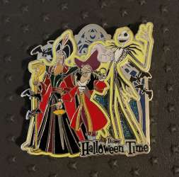 Click to view the Halloween Time - Captain Hook, Jafar & Jack Skellington details