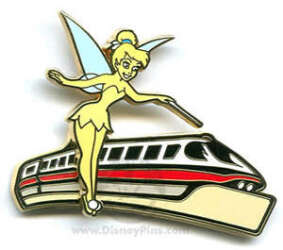 54661 - Magical World of Transportation Collection - Monorail (Tinker Bell) - Walt Disney World alternate image