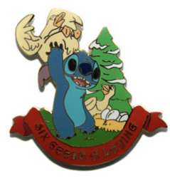 54708 - Stitch 12 Days of Christmas - Six Geese a Laying - Disney Auctions alternate image