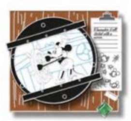 2020 Celebrating 20 Years of Disney Pins Event - Extra! Extra! Series - Walt Disney&#039;s Animation Celebration (Animator&#039;s Desk) - MLT