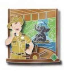 53907 - 2020 Celebrating 20 Years of Disney Pins Event - Disneyland Storytellers Boxed Set - Jungle Cruise Skipper ONLY alternate image