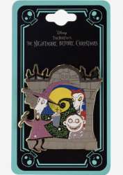 54984 - BoxLunch - The Nightmare Before Christmas Stained Glass Frames - Lock Shock & Barrel - Disney Licensed alternate image