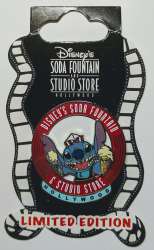 37054 - Store Retro Logo Series - Stitch as a soda jerk - Disney Studio Store Hollywood / Soda Fountain alternate image