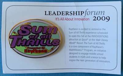 55143 - Sum of all Thrills - 2009 Leadership Forum - Walt Disney World alternate image