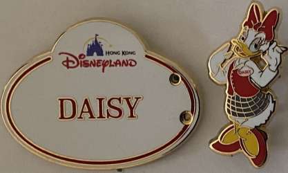37440 - Nametag - Daisy - Hong Kong Disneyland alternate image