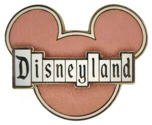 Disneyland Marquee Pink Mickey Icon