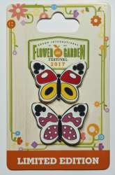 37468 - EPCOT International Flower & Garden Festival 2017 - Minnie and Mickey Butterflies - Walt Disney World alternate image