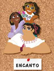 55301 - D23 Expo 2022 - Film Stack - Encanto - Disney Studio Store Hollywood / Soda Fountain alternate image