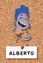 55343 - Pixar Cuties Collection - D23 Expo 2022 - Luca — Sea Monster Alberto - Disney Studio Store Hollywood / Soda Fountain alternate image