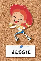 Cuties Series - D23 Expo 2022: Pixar — Jessie - DSSH