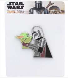 37133 - Toynk - Star Wars: The Mandalorian - The Mandalorian & The Child Toynk Pin - Disney Licensed alternate image