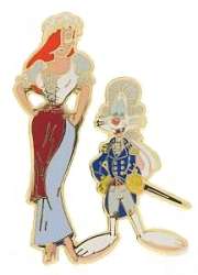 Roger and Jessica Rabbit as George and Martha Washington