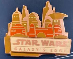 42523 - Star Wars Galaxy's Edge - Copper Skyline Logo Slider alternate image