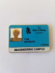 Imagineering Campus ID Series - Tom Morrow Badge - WDI