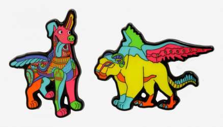 55415 - BoxLunch - Pixar - Pepita and Dante Spirit Guide Set - Loungefly alternate image