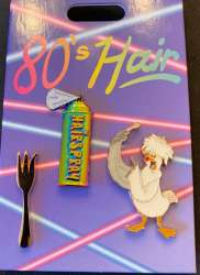 80’s Hair (Thingabob, Hairspray and Scuttle) pin set