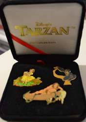 6741 - Disney Catalog - Tarzan Lapel Boxed Set — Full Set - Disney Store US alternate image