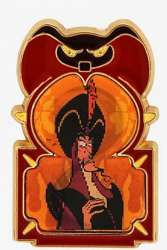 37880 - BoxLunch - Disney - Jafar lenticular pin - Loungefly alternate image