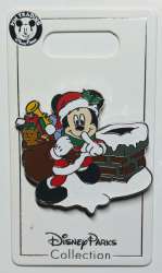 37846 - Christmas Holiday 2020 - Christmas Holiday Mickey Mouse Santa with Toy Bag alternate image