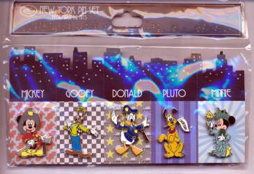 Fab 5 NYC pin set - Fab 5 NYC pin set - DSUS