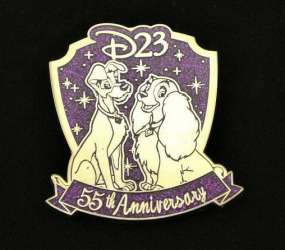 37927 - D23 Anniversary Series - Lady and the Tramp 55th Anniversary - Disney Fan Club alternate image