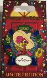 37756 - Resort Holiday Collection 2020: Glitter Wreaths - Coronado Springs Resort - Panchito Pistoles Wreath - Walt Disney World alternate image