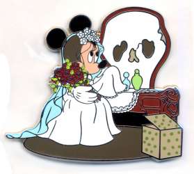 Characters in Phantom Manor - Minnie as Melanie the Bride - DLP