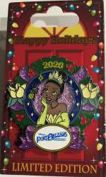 37762 - Resort Holiday Collection 2020: Glitter Wreaths - Port Orleans Resort - Tiana Wreath - Walt Disney World alternate image