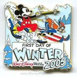 Mickey Mouse & Goofy First Day of Winter 2005